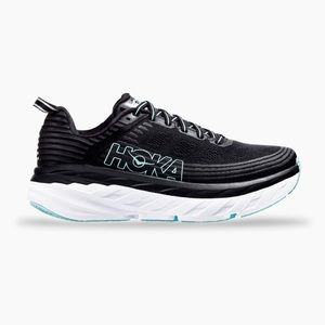 Hoka One One Shoes | Bondi 6 | Black Aqua Sky
